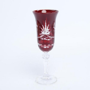 Комплект фужеров для шампанского Bohemia Цветной хрусталь 200 мл(6 шт.) Bohemia Crystal