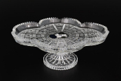 Рулетница на ножке Sonne Crystal 24 см Bohemia Crystal
