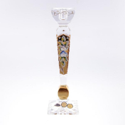 Подсвечник Bohemia Max Crystal Золото 25 см Bohemia Crystal