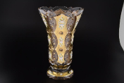 Ваза 35 см Sonne Crystal Золото Bohemia Crystal