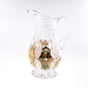 Графин 1,3 л Sonne Crystal Золото Bohemia Crystal