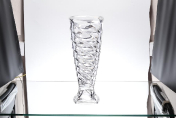 Ваза для цветов на ножке Crystalite Bohemia Facet 37 см Bohemia Crystalite