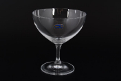 Комплект стеклянных креманок низкие Crystalex Bohemia Waterfall 340 мл(4 шт.) Bohemia Crystalite