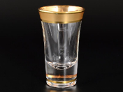 Комплект стопок для водки 60 мл Трио Матовая полоса А-М (6 шт.) Bohemia Crystalite
