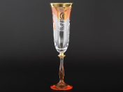 Комплект фужеров для шампанского 190 мл E-V Bohemia Crystal