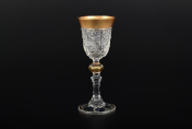 Комплект рюмок для водки 60 мл Sonne Crystal Золото (6 шт.) Bohemia Crystal
