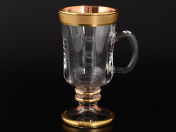 Комплект кружек Матовая полоса А-М (6 шт.) Bohemia Crystalite