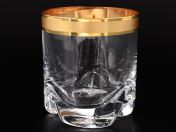 Комплект стаканов для виски Матовая полоса А-М (6 шт.) Bohemia Crystalite