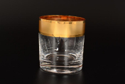 Комплект стаканов для виски 280 мл Матовая полоса (2 шт.) Bohemia Crystalite