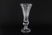 Ваза на ножке Bohemia Gold Neptun 26 см Bohemia Crystalite