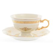 Комплект чайных пар 220 мл Мария Луиза IVORY (6 пар) Thun
