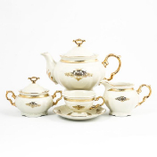 Фарфоровый чайный сервиз Thun Мария Луиза Ivory 6 персон 17 предметов