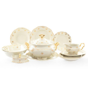 Столовый сервиз Thun Мария Луиза Ivory 6 персон 28 предметов