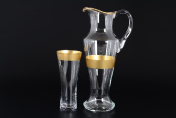 Комплект графинов со стаканами Bohemia Crystal