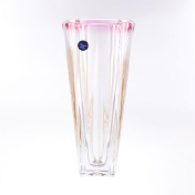 Ваза Bohemia Gold Metropolitan красная 30 см Bohemia Crystalite