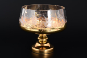 Конфетница Bohemia Бабочки Смальта 18 см Bohemia Crystal