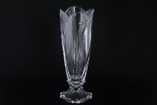 Ваза на ножке Bohemia Gold Globus 35 см Bohemia Crystalite