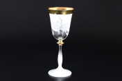 Комплект фужеров для вина "Волна белая" E-V Bohemia Crystal