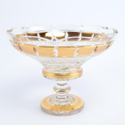 Конфетница Crystal Heart 25 см Bohemia Crystal