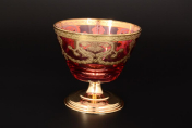 Конфетница Veneziano Rosso Art Decor