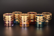 Комплект для виски Art Decor Veneziano Color 300 мл (6 шт.)