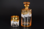 Комплект для виски 7 пр "Волна" EV Bohemia Crystal