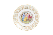 Набор тарелок Queen's Crown Корона Мадонна Перламутр 25 см(6 шт.) Queens Crown