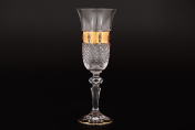 Комплект фужеров для шампанского 150 мл CRYSTAL HEART (6 шт.) Bohemia Crystal