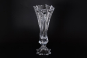 Ваза на ножке Bohemia Gold Neptun 32 см Bohemia Crystalite