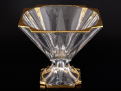 Фруктовница на ножке 30 см METROPOLITAN R-G Bohemia Crystalite