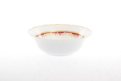 Набор салатников Thun Мария Луиза красная лилия 19 см(6 шт.)