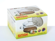 Кастрюля с крышкой 1 л Симакс Simax