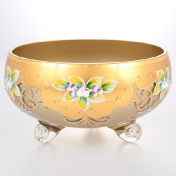 Тройножка Золотая Bohemia Star Crystal 20 см
