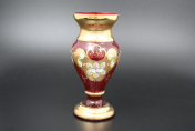 Ваза 26 см "Лепка гранат" S-A Bohemia Crystal