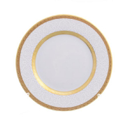 Набор тарелок Falkenporzellan Constanza Diamond White Gold 17 см(6 шт.)