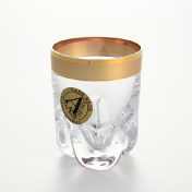 Комплект стопок для водки Трио Crystalite Bohemia Матовая полоса 60 мл (6 шт.) Bohemia Crystalite