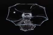Тортница на ножке 33 см NEPTUNE Bohemia Crystalite