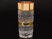 Комплект стаканов для воды Bohemia Max Crystal Золото 350 мл(6 шт.) Bohemia Crystal