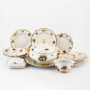 Столовый сервиз на 6 персон Sterne porcelan Фрукты 27 предметов