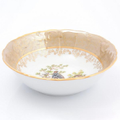 Набор салатников Sterne porcelan Охота Бежевая 19 см(6 шт.)