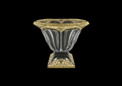Конфетница 22,5 см Panel Flora's Empire Golden Ivory Decor Astra Gold