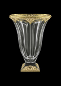 Ваза 33 см Panel Flora's Empire Golden Ivory Decor Astra Gold