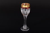Комплект рюмок для водки 50 мл Сафари красный (6 шт.) BOHEMIA GOLD