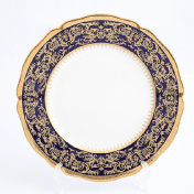 Набор тарелок Prouna Clarice Cobalt Gold 27 см(6 шт.)