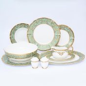 Столовый сервиз Prouna Clarice Light Green 6 персон 25 предметов