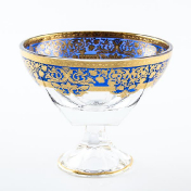 Конфетница Astra Gold Natalia Golden Blue Decor 13 см