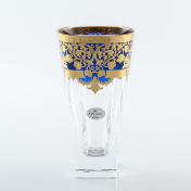 Комплект стаканов для воды Astra Gold Natalia Golden Blue Decor 380 мл(6 шт.)