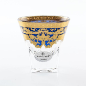 Комплект стопок для водки Astra Gold Natalia Golden Blue Decor 60 мл(6 шт.)