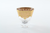 Комплект стопок для водки Astra Gold Natalia Golden Ivory Decor 60 мл(6 шт.)