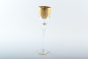 Комплект фужеров для шампанского Astra Gold Natalia Golden Ivory Decor 170 мл(6 шт.)